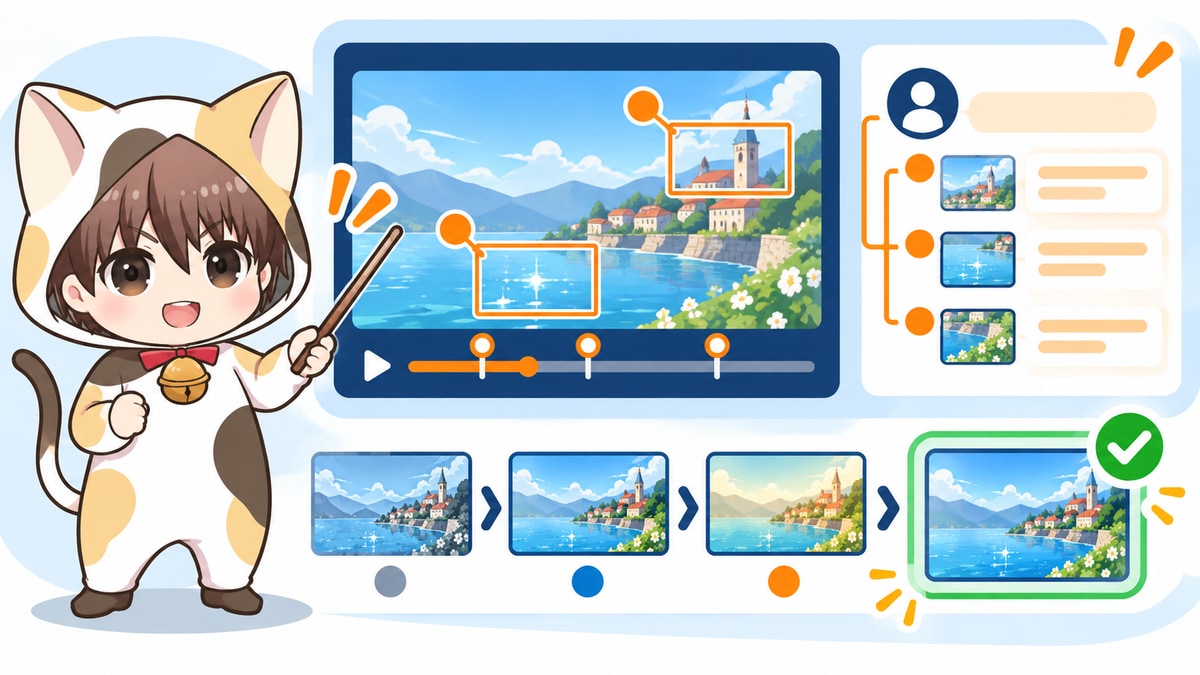 タイムコードを使って動画の修正指示を整理するYuki