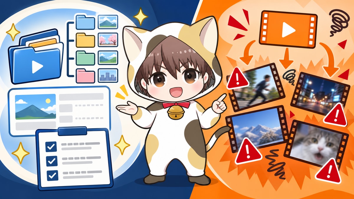 動画編集テンプレートの正しい使い方を説明するYuki